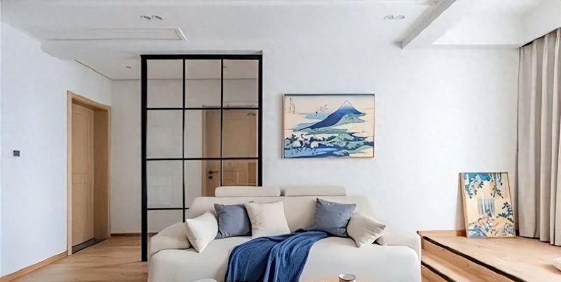 51岁上海婆婆独居58㎡日式极简叠箱房，高级感拉满