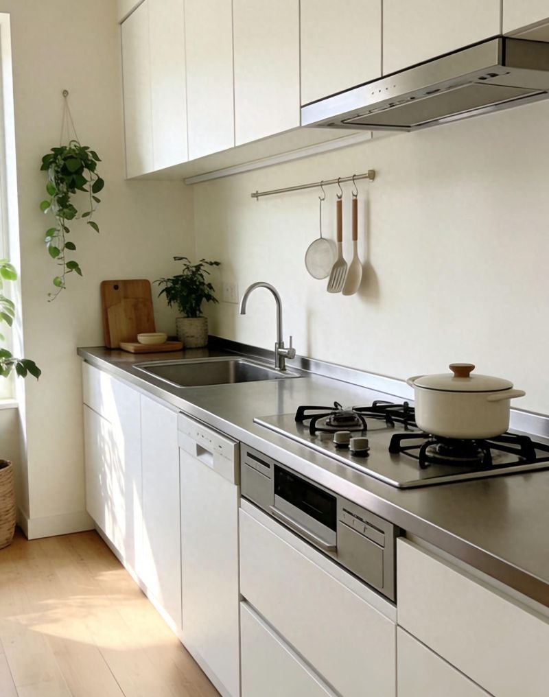 日式厨房装修10图指南，省钱又高级的装潢秘诀