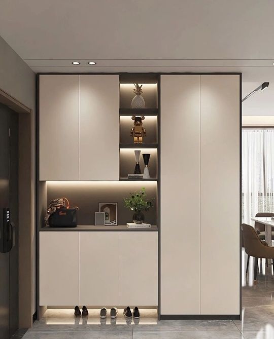 超实用的入户鞋柜设计，比玄关多3平还实用！ - 家居知识