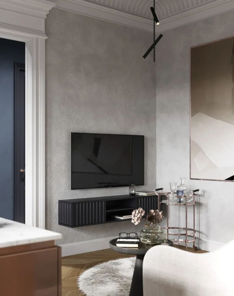 小居室如何打造精致奢华现代风? 小居室的精致奢华,现代美感 - 家居知识