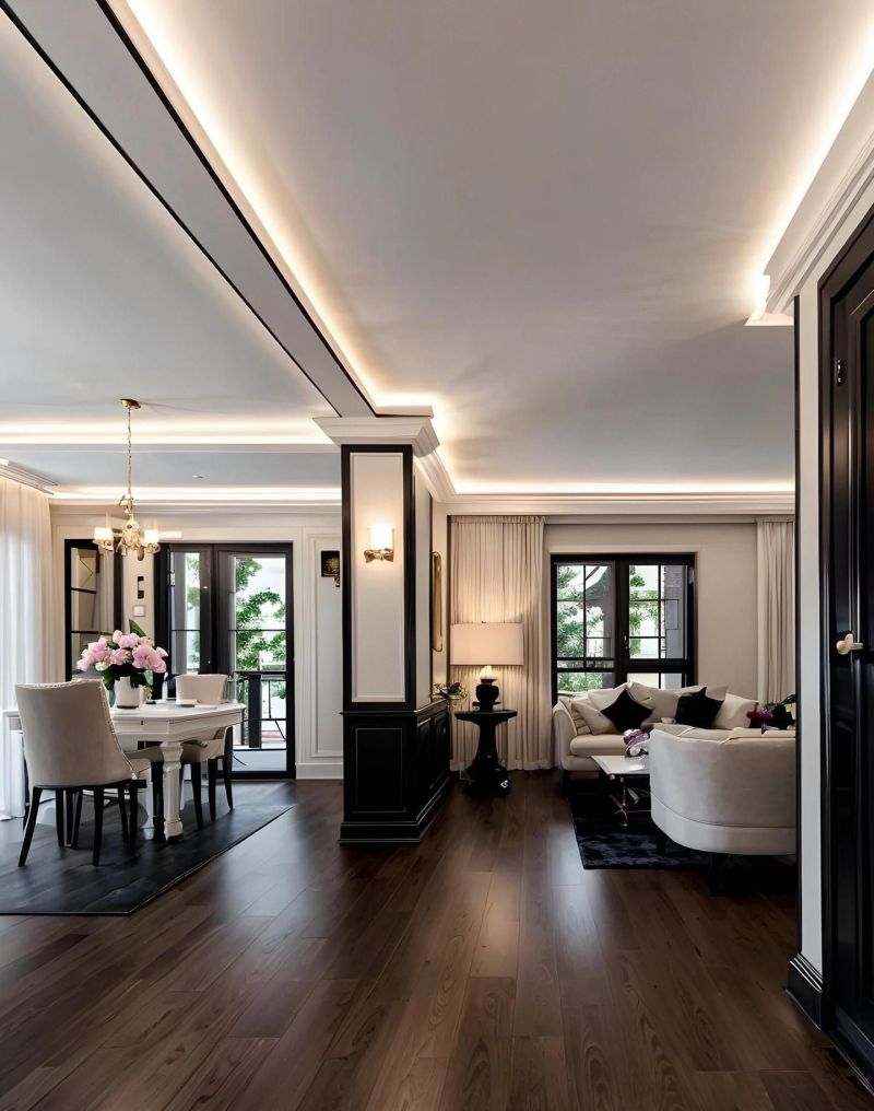 140㎡黑白法式风装修,简约与高级感的完美碰撞 黑白法式风140多平装修,简单却高级! - 家居知识