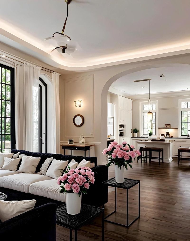 140㎡黑白法式风装修,简约与高级感的完美碰撞 黑白法式风140多平装修,简单却高级! - 家居知识