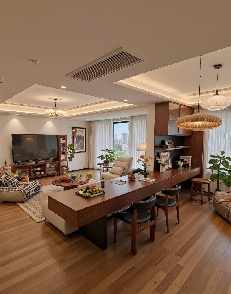 同款户型中古风装修,气质与质感瞬间拉开差距 同款户型,中古一装,气质和质感直接有差距 - 家居知识