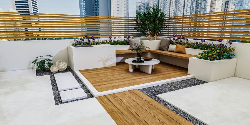 露台花园混搭设计,赏花休闲两不误,颜值与实用并存 露台花园混搭风|一半养花一半休闲,颜值实用性双在线 - 家居知识