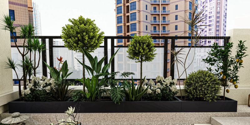 露台花园混搭设计,赏花休闲两不误,颜值与实用并存 露台花园混搭风|一半养花一半休闲,颜值实用性双在线 - 家居知识