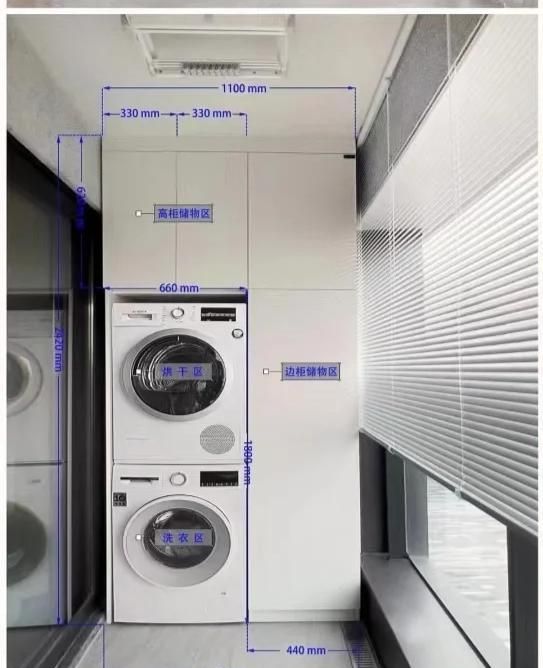 8种阳台柜设计风格及尺寸图，要装修的快收藏 - 家居知识