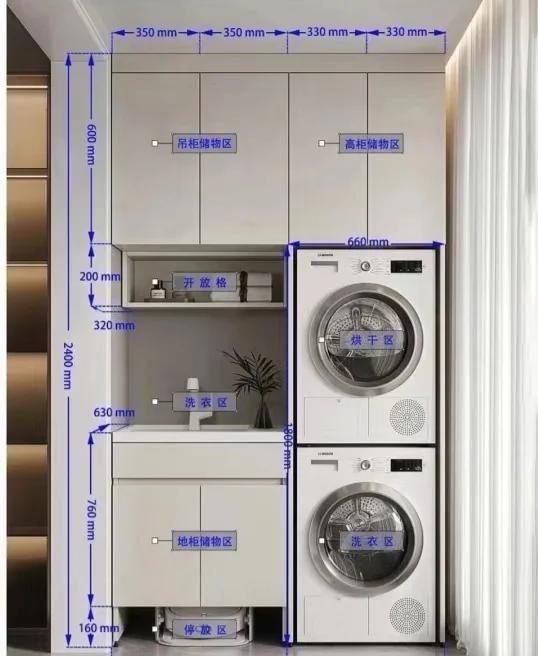 8种阳台柜设计风格及尺寸图，要装修的快收藏 - 家居知识