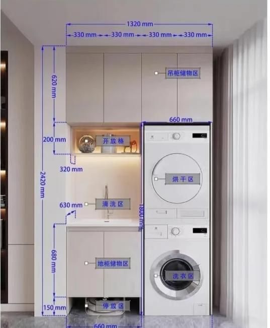 8种阳台柜设计风格及尺寸图，要装修的快收藏 - 家居知识