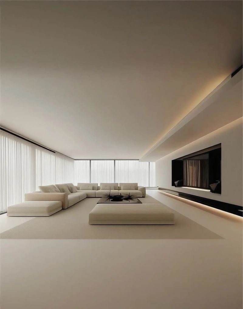 2026即将流行的极简风客厅装修效果参考！ - 家居知识