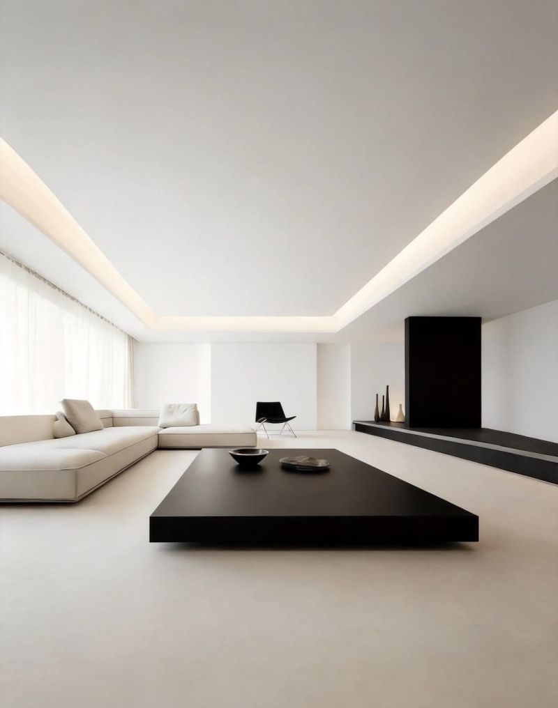 2026即将流行的极简风客厅装修效果参考！ - 家居知识