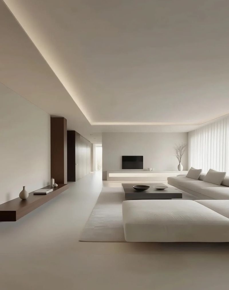 2026即将流行的极简风客厅装修效果参考！ - 家居知识