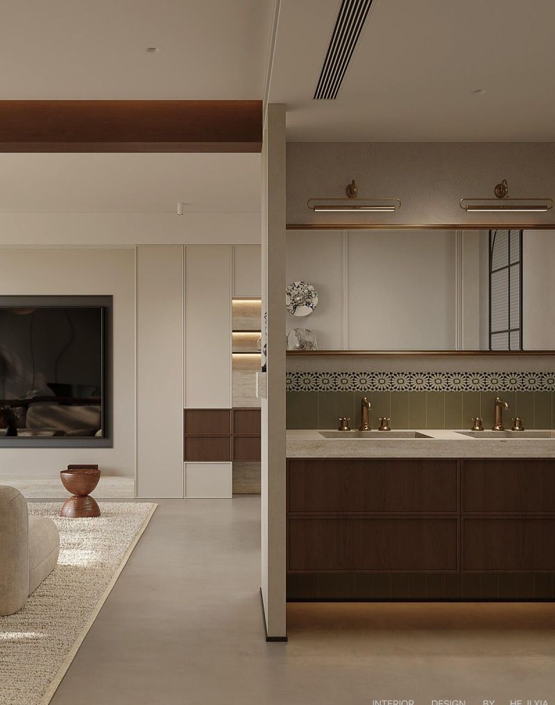 奶油复古风的家,温馨与格调的完美融合 分享/奶油复古风的家 - 家居知识