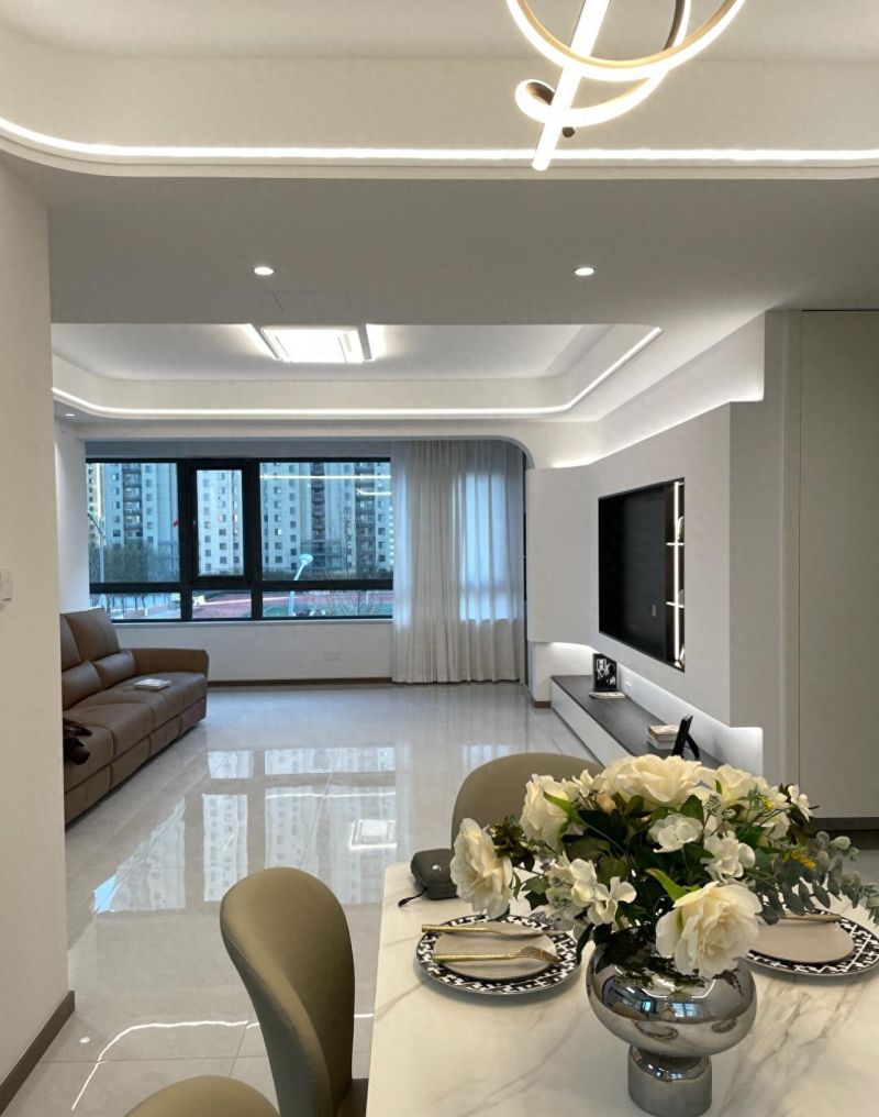 113平现代简约风新家仅花15.6w，效果超值！