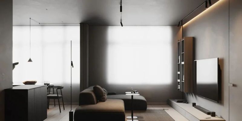 小公寓里的极简与轻奢美学 - 家居知识