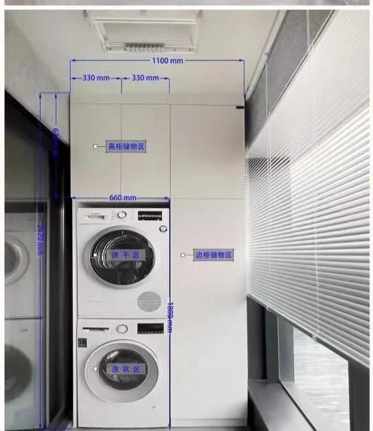 8种阳台柜设计风格及尺寸图，要装修的快收藏 - 家居知识