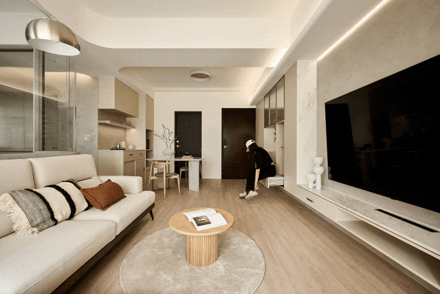 低成本装出高级感！76㎡奶油色小家，温柔到心巴上❤️ - 家居知识