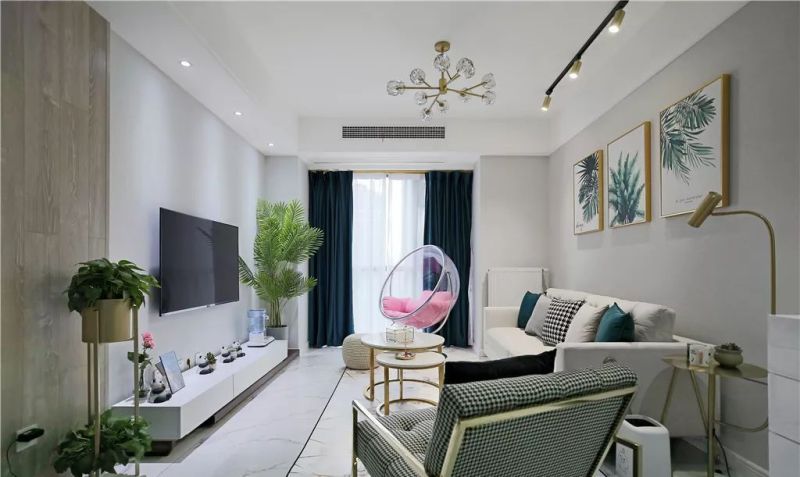 98㎡北欧轻奢，极简风要档次感，这样搭配很自然 - 家居知识