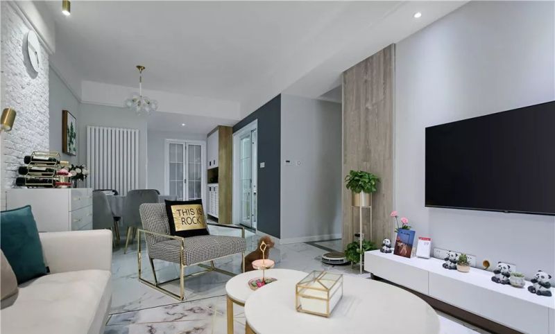 98㎡北欧轻奢，极简风要档次感，这样搭配很自然 - 家居知识