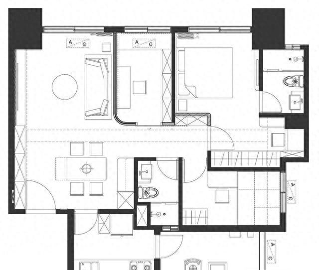 76㎡奶油色小家，低成本打造高级感，温柔治愈每一寸空间