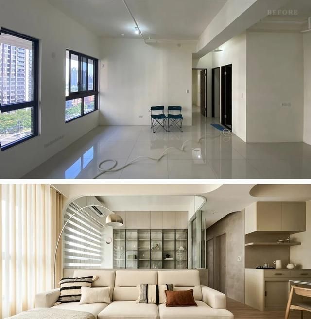 低成本装出高级感！76㎡奶油色小家，温柔到心巴上❤️ - 家居知识