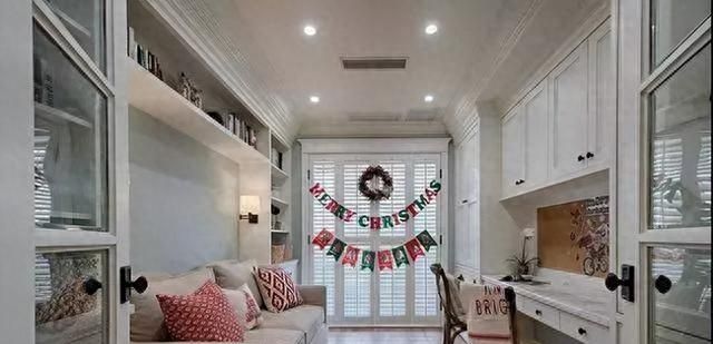 120㎡美式新家硬软装22万落地，邻居参观直呼性价比超高！