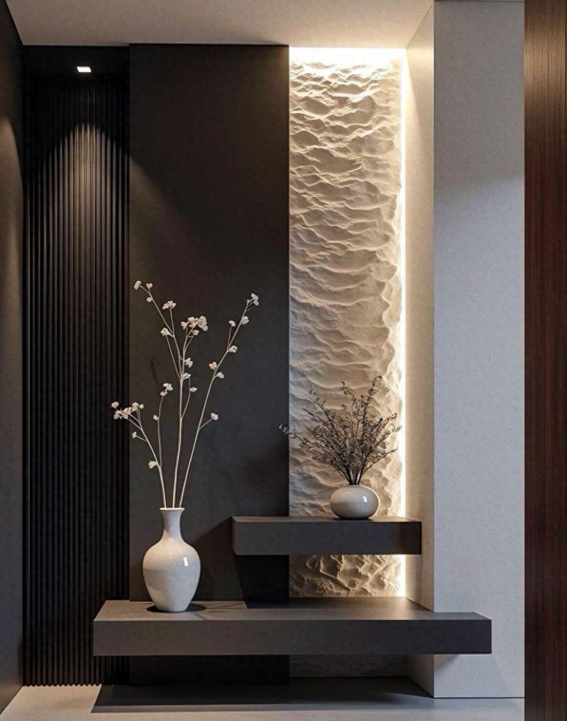 意式玄关设计，简约与奢华的完美融合