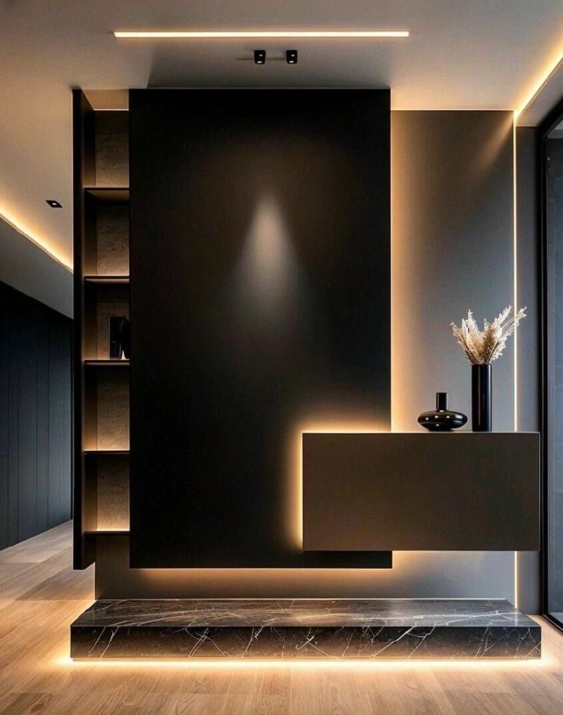 意式玄关设计,简约与奢华的完美融合 意式玄关设计效果 - 家居知识