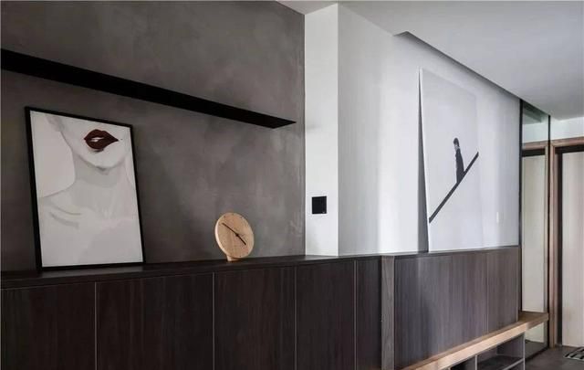 140㎡三房改四房，水泥灰+木色，展现“侘（chà）寂”之美 - 家居知识