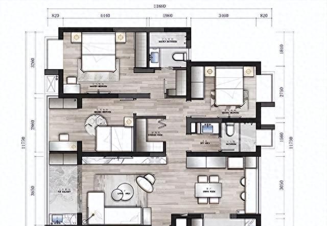 140㎡治愈系北欧风理想家，简约与精致的松弛美学
