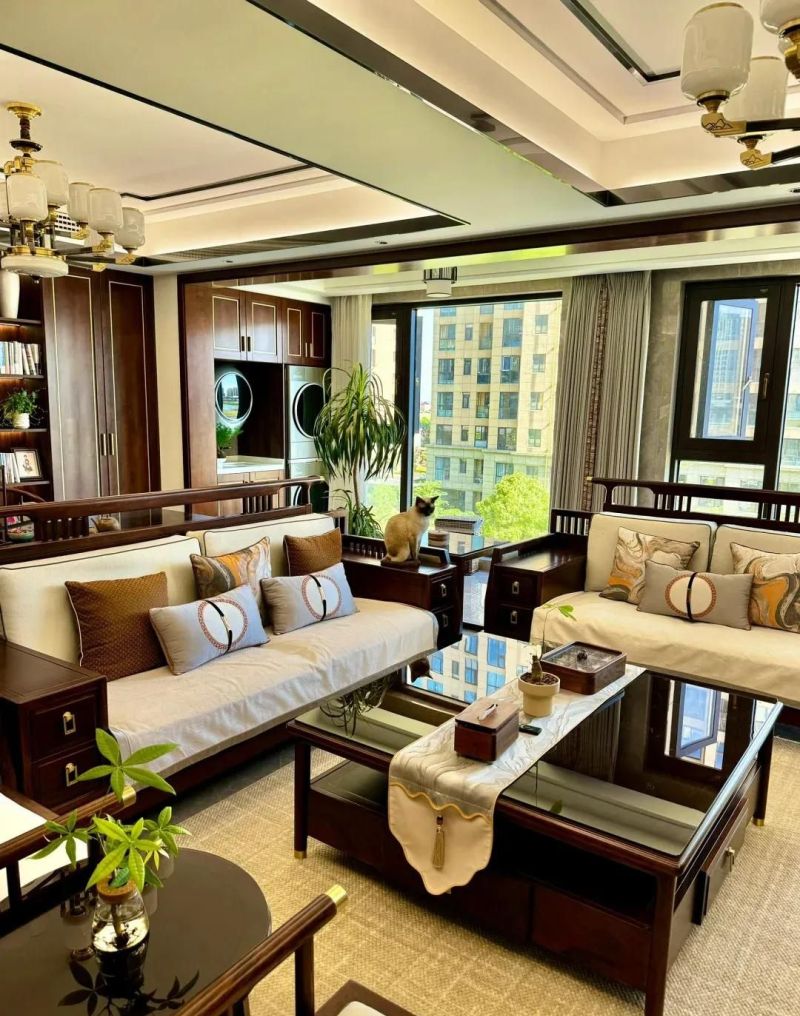 一女子晒住了5年的新中式家，全屋干净得像新装修 晒给大家瞧瞧！ - 家居知识