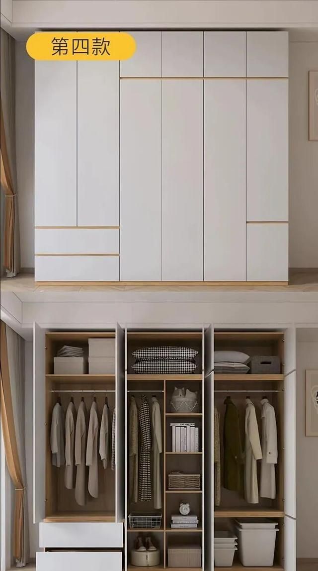 定制衣柜别乱做！9款分段式设计+内部结构，照着做超能装 - 家居知识