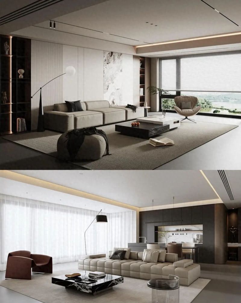 2026年新款意式轻奢风客厅设计，打造现代家居的优雅格调