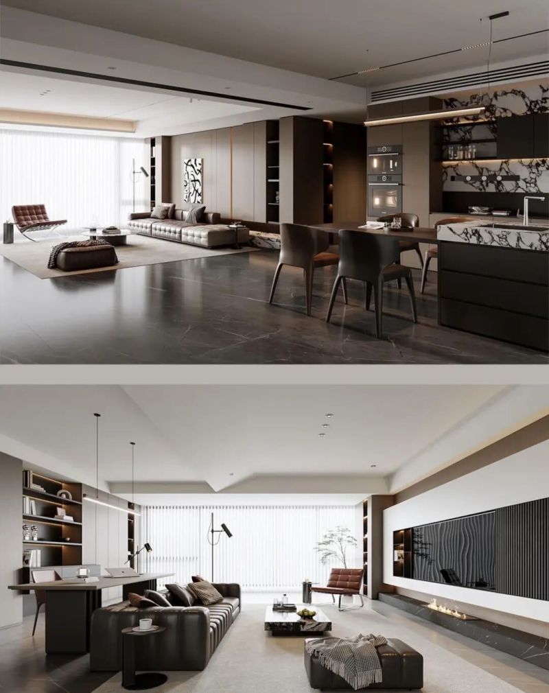 2026新款意式轻奢风客厅设计 - 家居知识