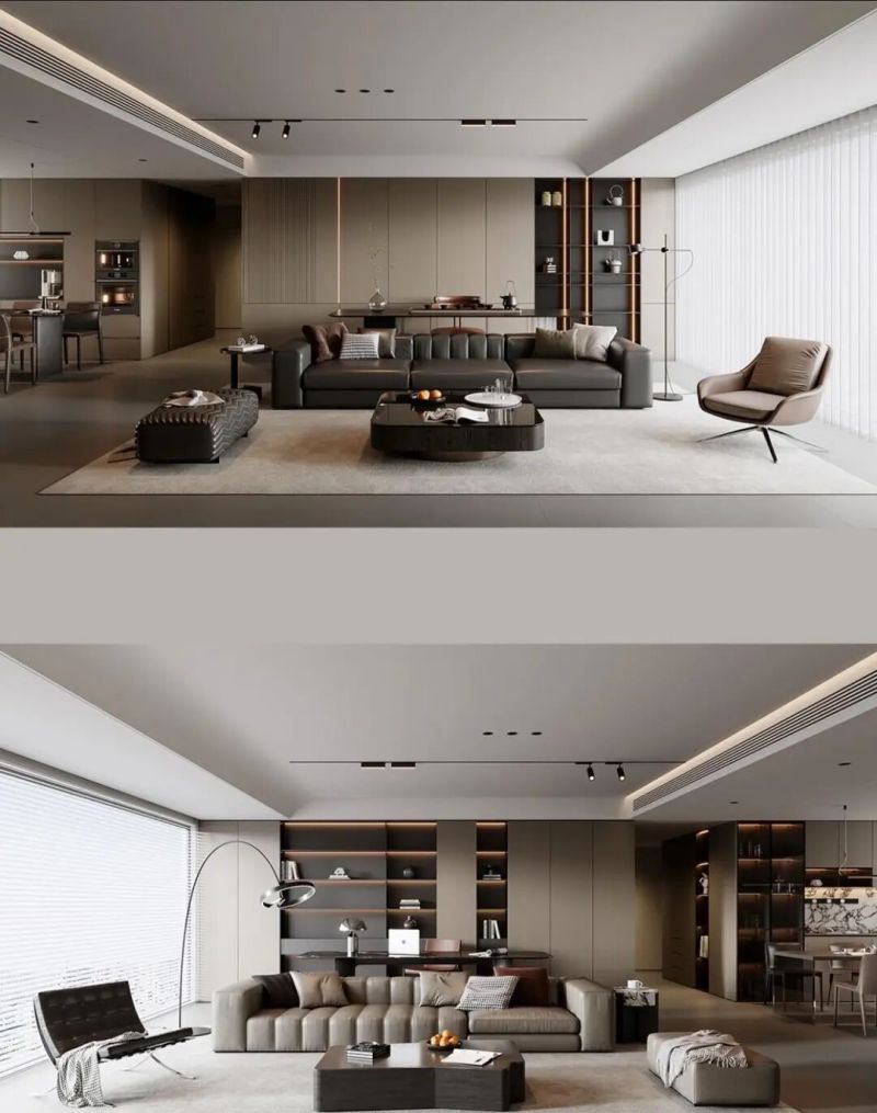 2026新款意式轻奢风客厅设计 - 家居知识