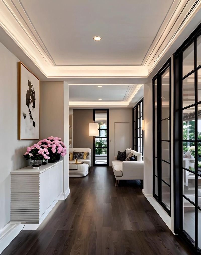 黑白法式风140多平装修，简单却高级，第N次爱上的黑白法式风！ - 家居知识