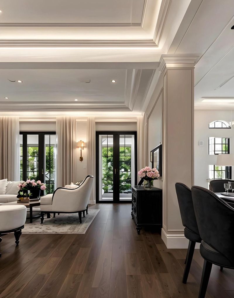 黑白法式风140多平装修，简单却高级，第N次爱上的黑白法式风！ - 家居知识