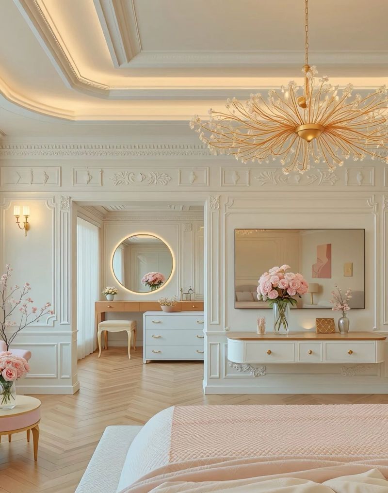 甜到心扉的家,法式奶油风治愈系装修指南 甜到心扉的家:法式奶油风 - 家居知识