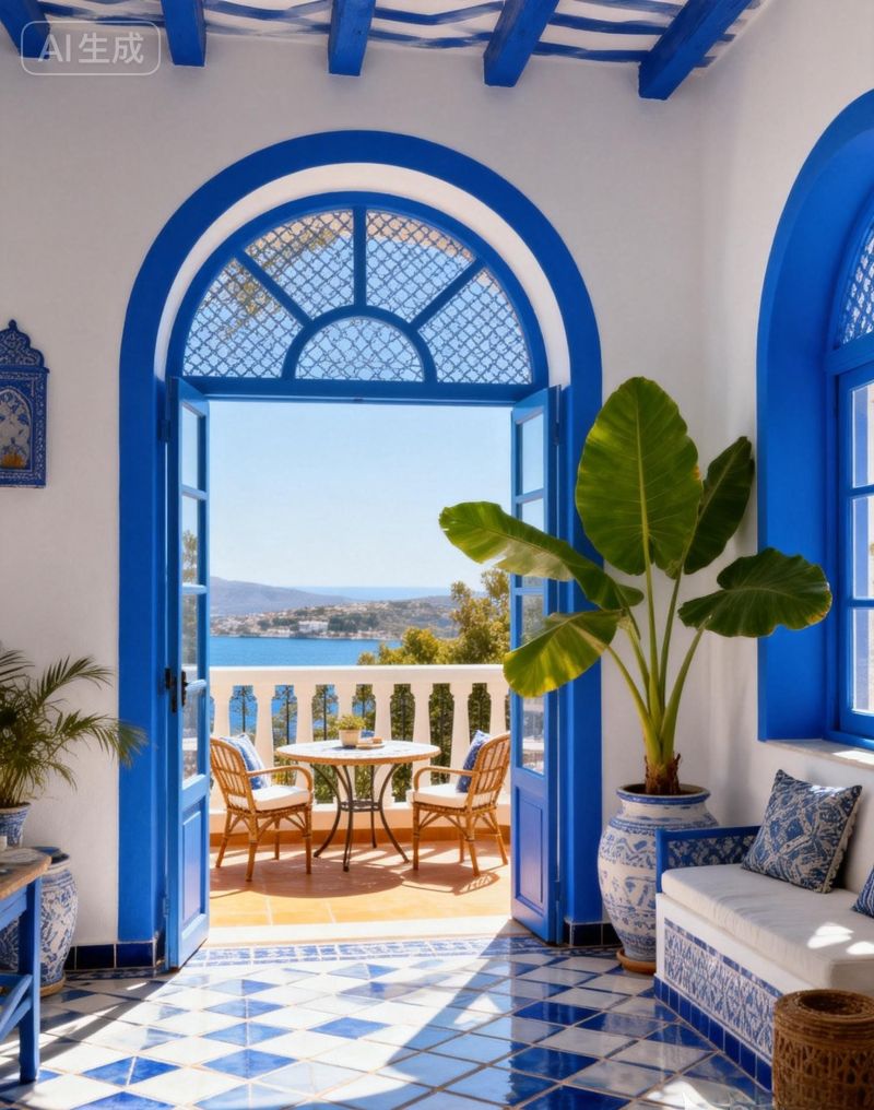 地中海风格的家，太美了 - 家居知识