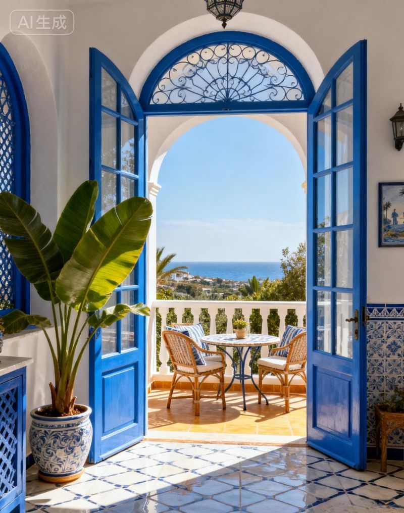 地中海风格的家，太美了 - 家居知识