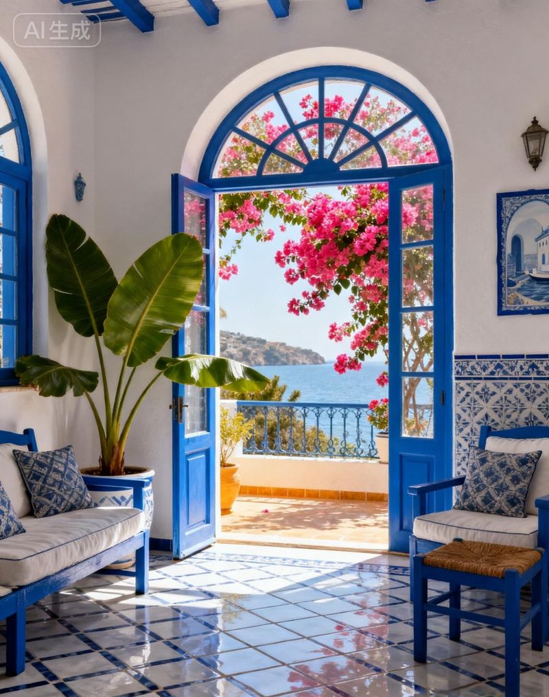 地中海风格的家，太美了 - 家居知识