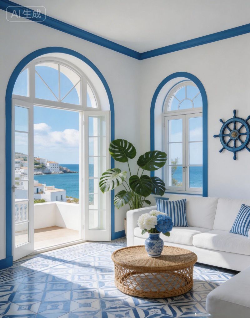 地中海风格的家，太美了 - 家居知识