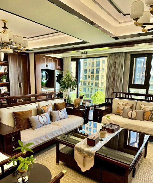 女子晒入住5年新中式家，全屋整洁如新引围观