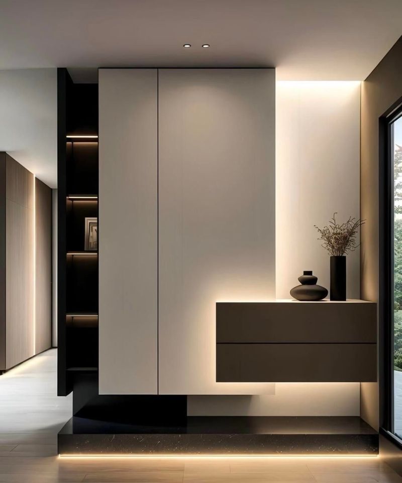 20款让人越看越爱的意式极简风玄关鞋柜设计 越看越喜欢的 20 款意式极简风格玄关鞋柜设计 - 家居知识