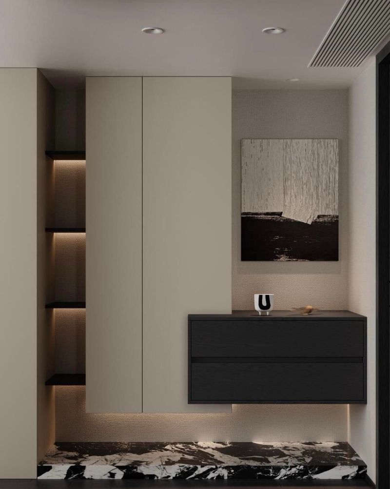 20款让人越看越爱的意式极简风玄关鞋柜设计 越看越喜欢的 20 款意式极简风格玄关鞋柜设计 - 家居知识