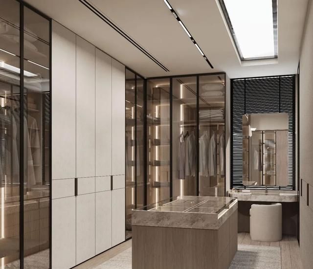 衣帽间神仙设计｜又美又能装：每天在这换装都像走秀！ - 家居知识