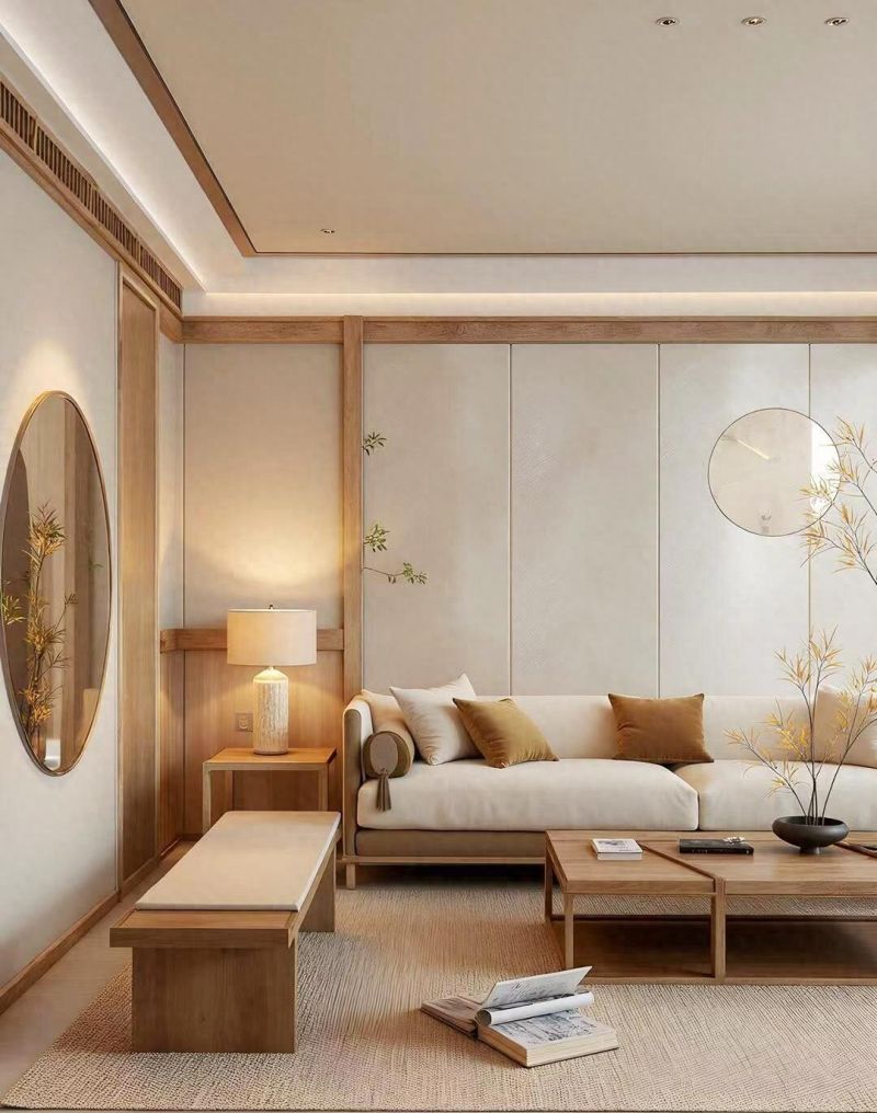 新中式设计，进门即入画，细节皆诗意