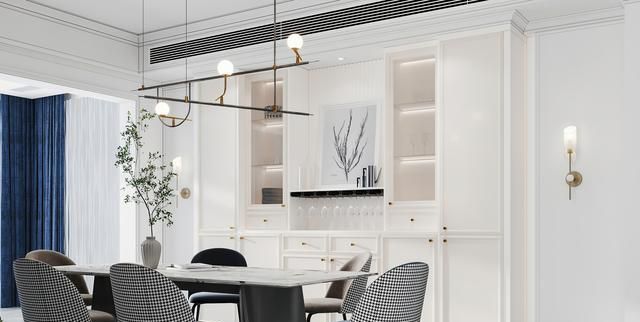 餐厅乱？定制餐边柜抓这4点；收尽70%杂物还能当水吧 - 家居知识