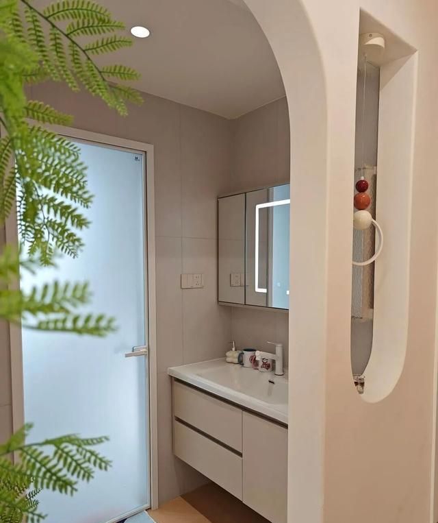 卫生间干区玄关20款爆款设计,实用高级一键get! 卫生间干区玄关这样装!20款爆款设计,实用又高级 - 家居知识