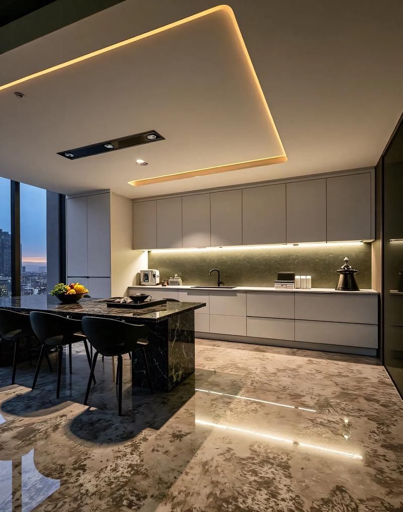 126m²的轻奢极简风，她把生活过得比电影还精致！ - 家居知识