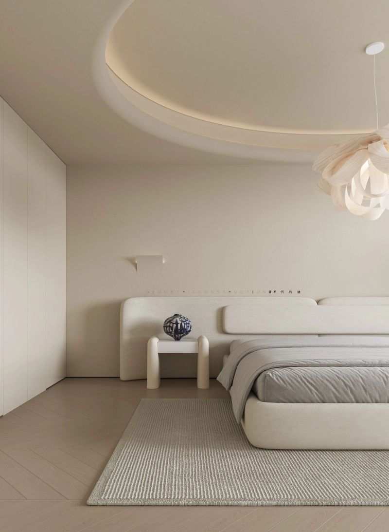 纯白ins 极简大平层设计 - 家居知识